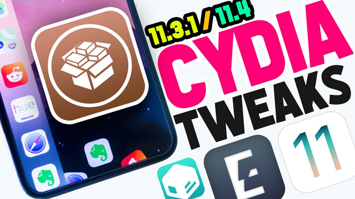 Top Cydia Tweaks iOS 11.3.1