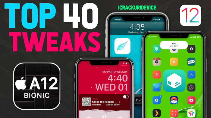 top tweaks ios 12