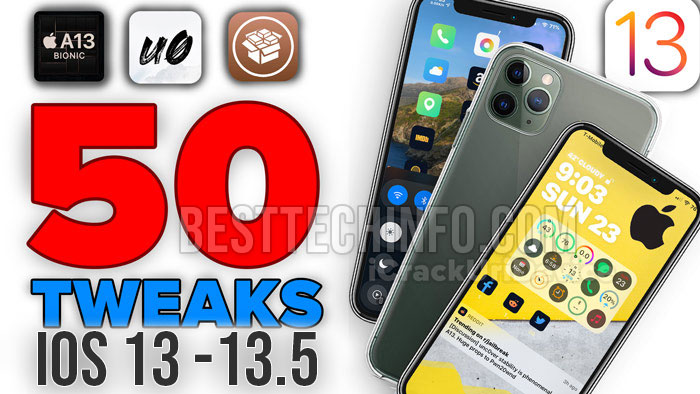 Top 50+ Jailbreak Tweaks for iOS 13.5 – iOS 13.5.1